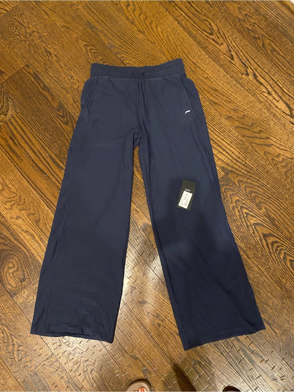 Fabletics Womens Navy Wide-Leg pants